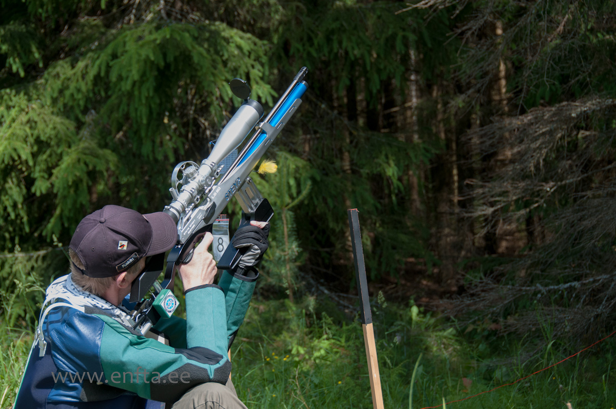 Kaidu Jalakas, Steyr LG 110 Field Target, March-X Tactical 8-80x56